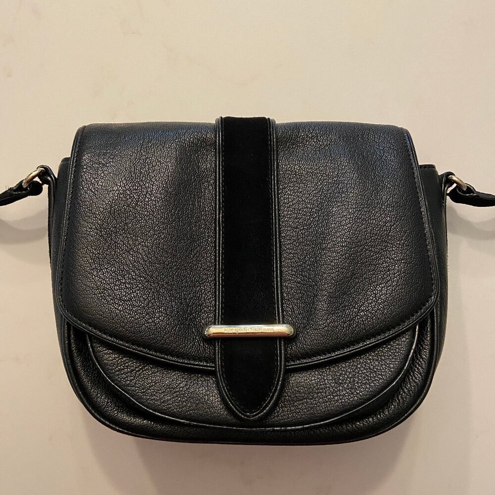KATE SPADE Leather and Suede Crossbody
